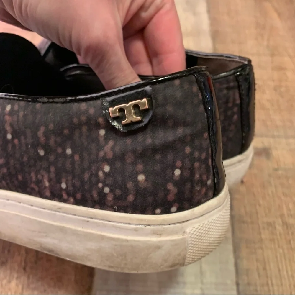 Tory Burch Holiday Flash Allover Slip-on Sneaker 8.5